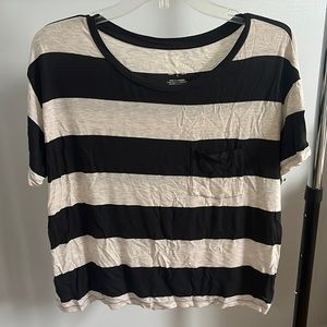 American eagle stripped tee